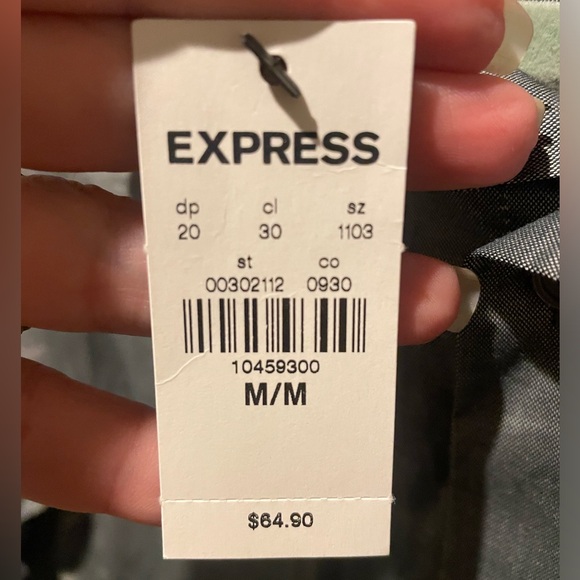 EXPRESS MENS 1MX EXTRA SLIM FIT SHIRT - Picture 3 of 4